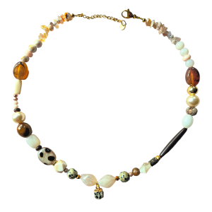 ketting bruine en lichte tinten