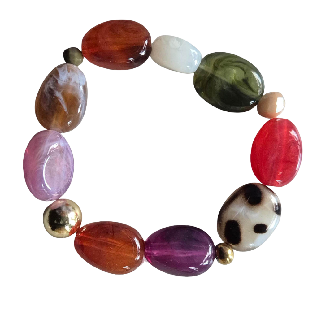 armband handgemaakt met verschillende kleuren