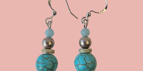 oorbellen turquoise